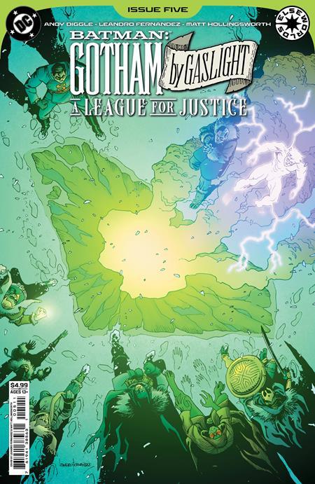 BATMAN GOTHAM BY GASLIGHT A LEAGUE FOR JUSTICE #5 CVR A LEANDRO FERNANDEZ (OF 6)