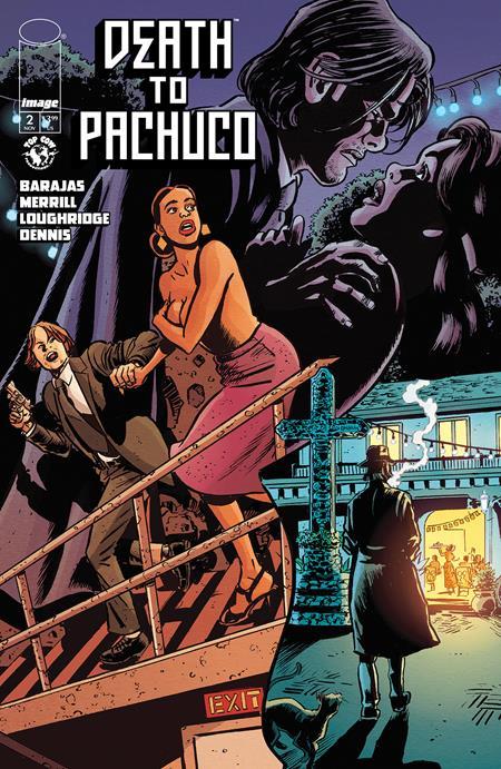 DEATH TO PACHUCO #2 CVR A DAVID LAPHAM & LEE LOUGHRIDGE (OF 5)