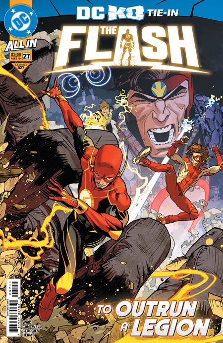 FLASH #27 CVR A DAN MORA DC K.O.