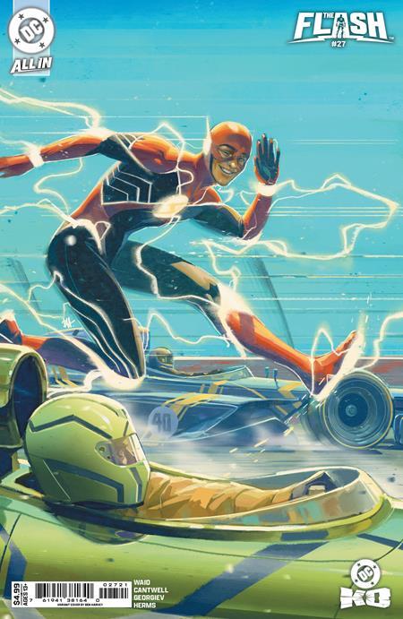 FLASH #27 CVR B BEN HARVEY CARD STOCK VAR DC K.O.