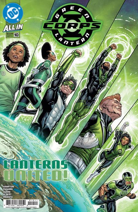 GREEN LANTERN CORPS #10 CVR A FERNANDO PASARIN & OCLAIR ALBERT
