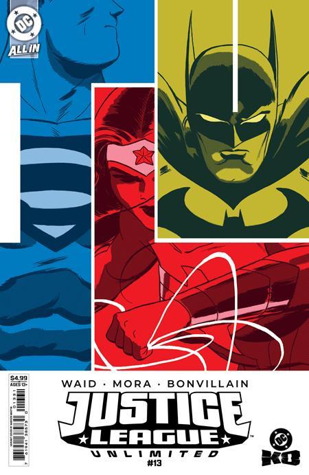 JUSTICE LEAGUE UNLIMITED #13 CVR B MARCOS MARTIN CARD STOCK VAR DC K.O.