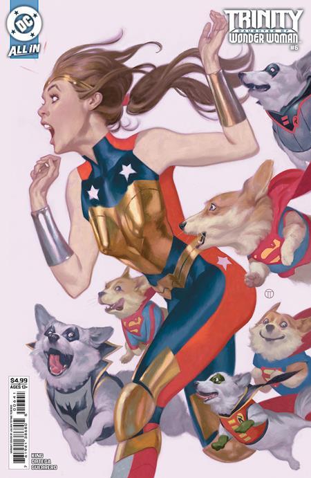 TRINITY DAUGHTER OF WONDER WOMAN #6 CVR B JULIAN TOTINO TEDESCO CARD STOCK VAR (OF 6)