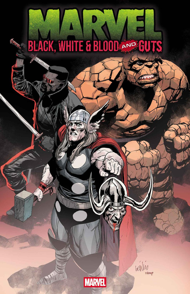 MARVEL BLACK WHITE AND BLOOD AND GUTS #2 CVR A
