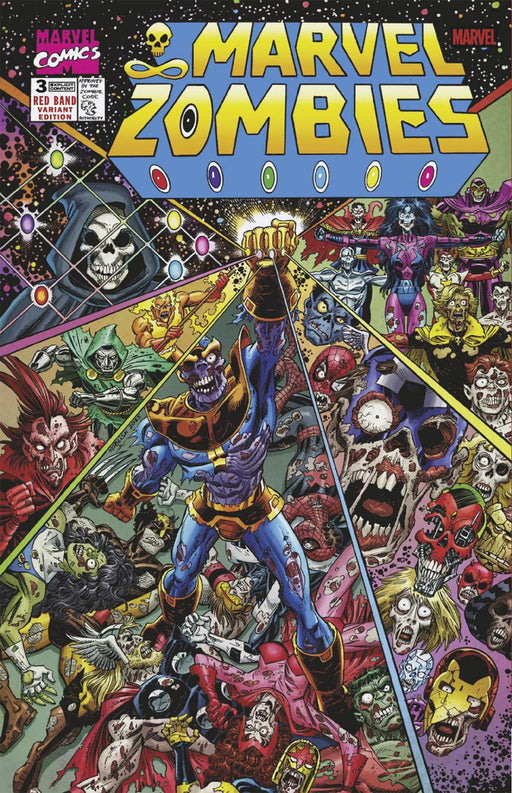 MARVEL ZOMBIES RED BAND #3 SCOTT KOBLISH RETRO ZOMBIE VAR POLYBAGGED CVR B