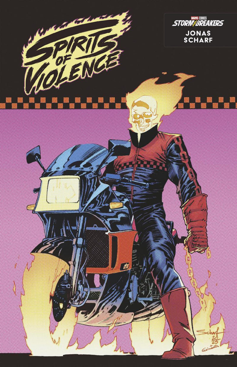 SPIRITS OF VIOLENCE #2 JONAS SCHARF FROM THE CHAOS A COSTUME VAR CVR C
