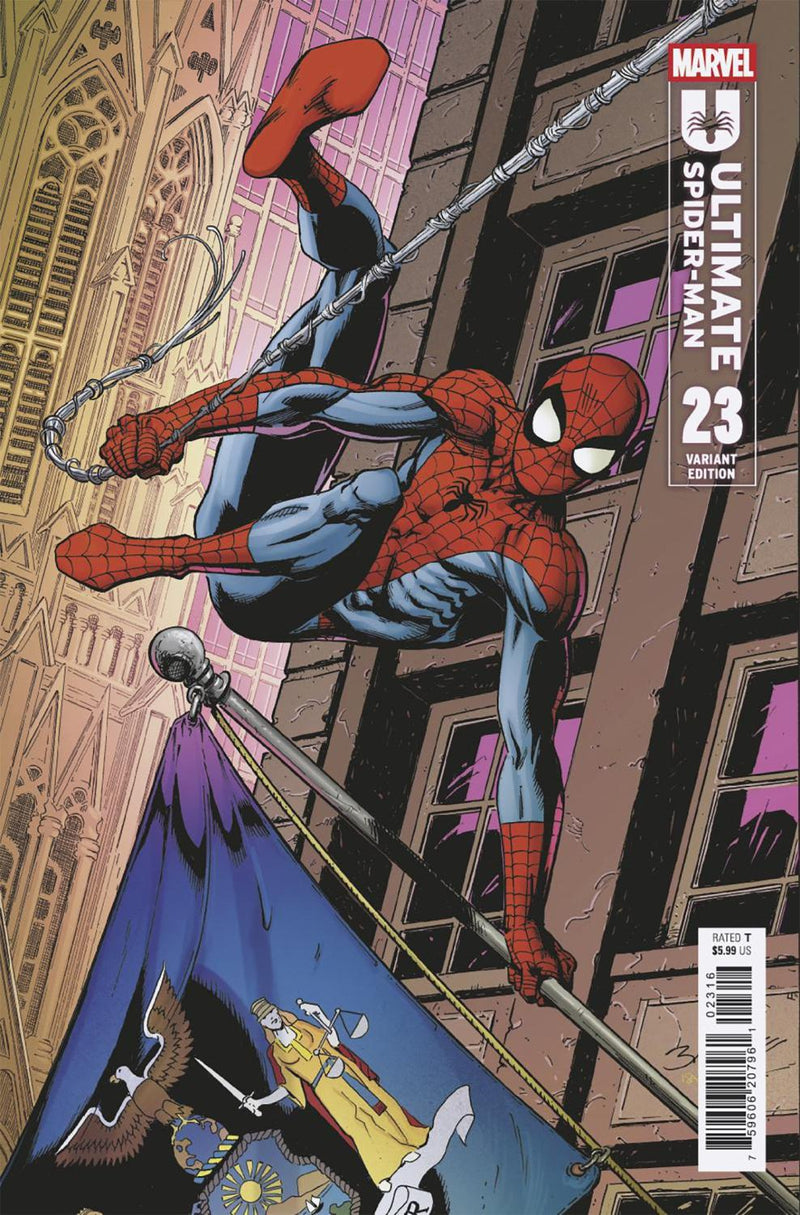 ULTIMATE SPIDER-MAN #23 MARK BAGLEY VAR 1:25 INCV