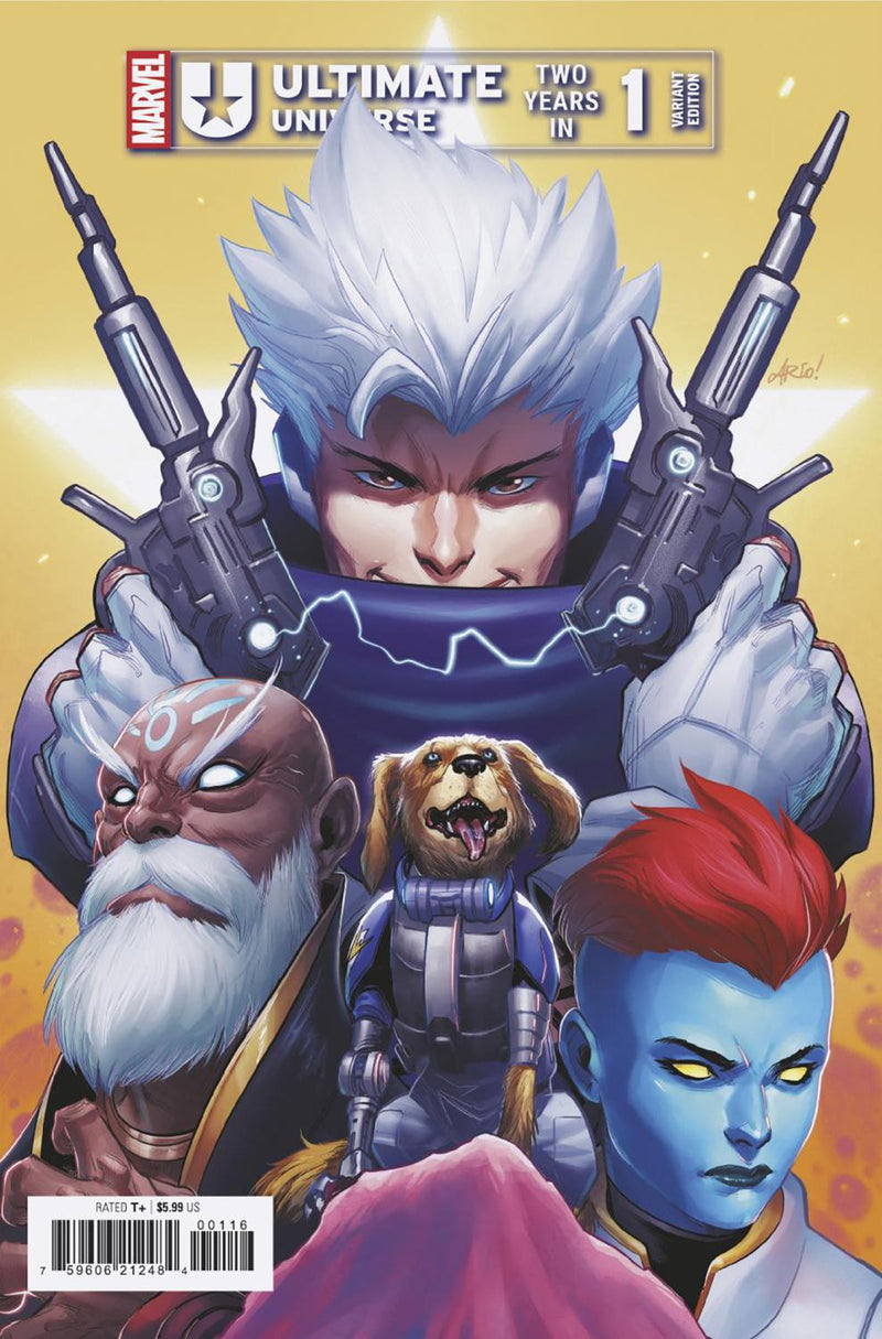 ULTIMATE UNIVERSE TWO YEARS IN #1 ARIO ANINDITO VAR 1:25 INCV