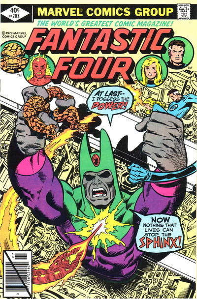 Fantastic Four 1961 #208 Direct ed. - back issue - $15.00