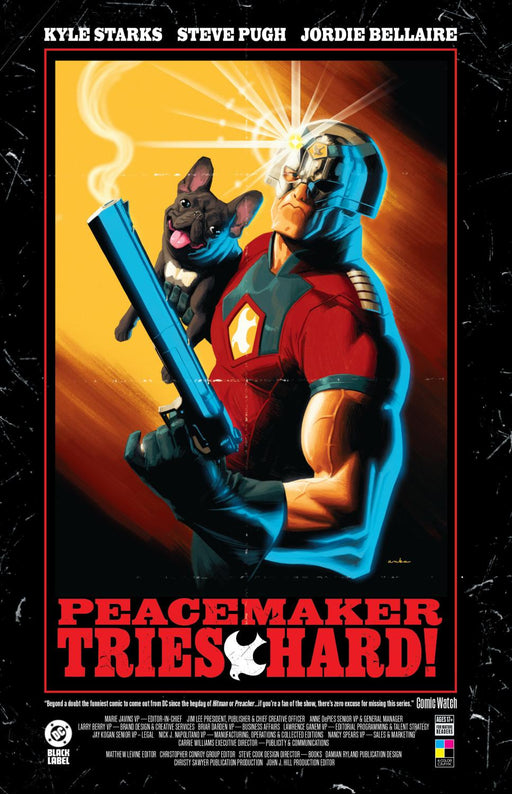 PEACEMAKER TRIES HARD TP