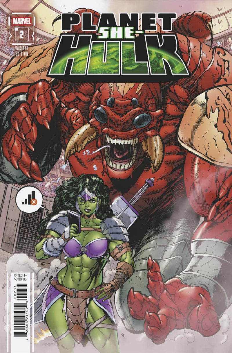 PLANET SHE-HULK #2 TIM SEELEY VAR CVR C