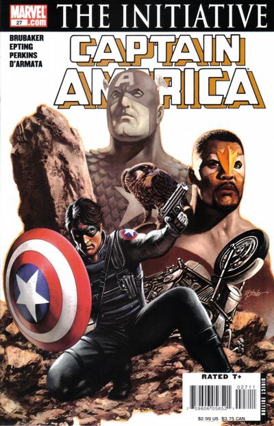 Captain America 2005 #27 Direct Edition - back issue