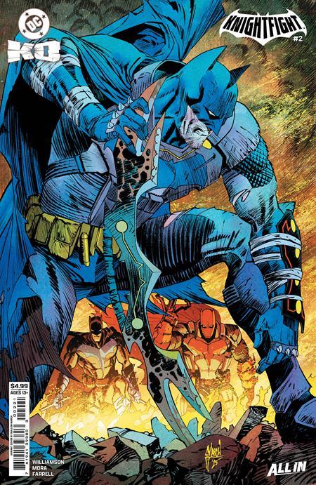 DC K.O. KNIGHTFIGHT #2 CVR B GUILLEM MARCH CARD STOCK VAR (OF 4)