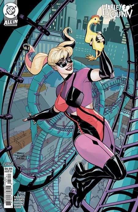 HARLEY QUINN #57 CVR E TERRY DODSON & RACHEL DODSON CARD STOCK VAR #200