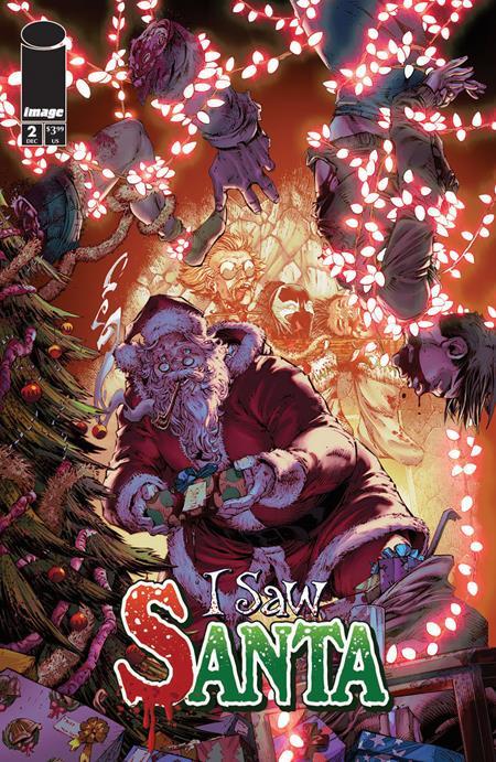 I SAW SANTA A SPAWN UNIVERSE CHRISTMAS STORY #2 CVR A BRETT BOOTH (OF 2)