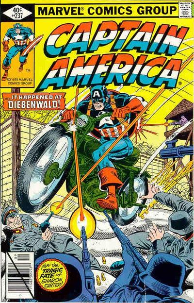 Captain America 1968 #237 Direct ed. - back issue