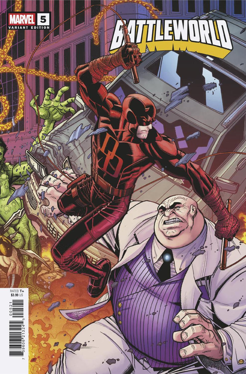 BATTLEWORLD #5 NICK BRADSHAW 5-PART CONNECTING VAR E CVR B