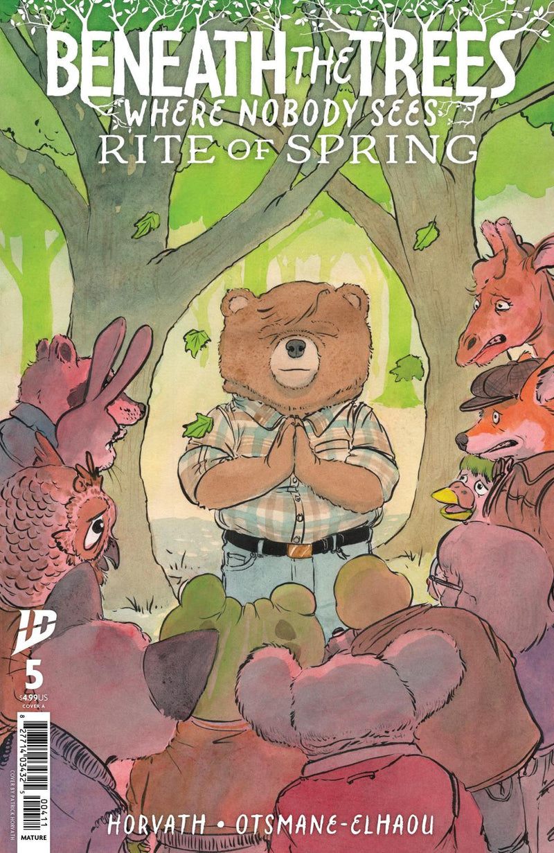 BENEATH THE TREES WHERE NOBODY SEES RITE OF SPRING #5 COVER A HORVATH CVR A