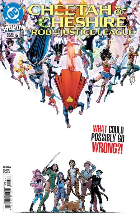 CHEETAH AND CHESHIRE ROB THE JUSTICE LEAGUE #6 CVR A NICOLA SCOTT (OF 6)