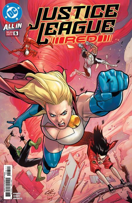 JUSTICE LEAGUE RED #6 CVR A CLAYTON HENRY (OF 6)