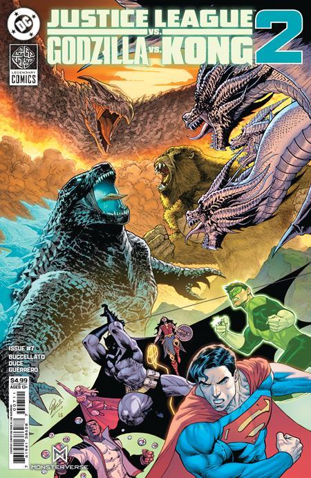 JUSTICE LEAGUE VS GODZILLA VS KONG 2 #7 CVR A CHRISTIAN DUCE (OF 7)