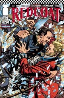 REDCOAT #17 CVR A BRYAN HITCH & BRAD ANDERSON WRAPAROUND