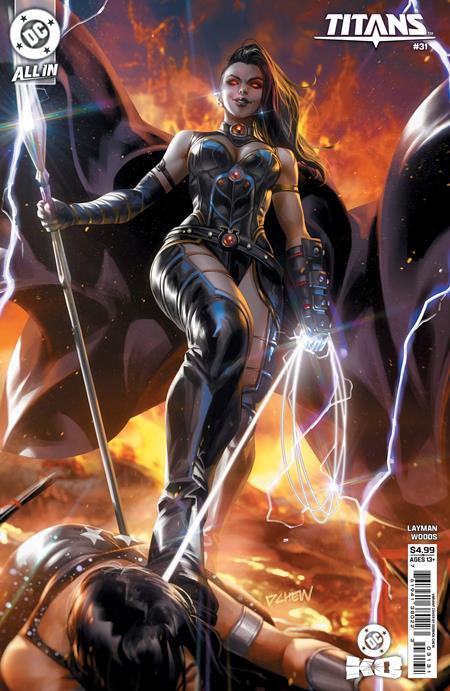 TITANS #31 CVR C DERRICK CHEW CARD STOCK VAR DC K.O.