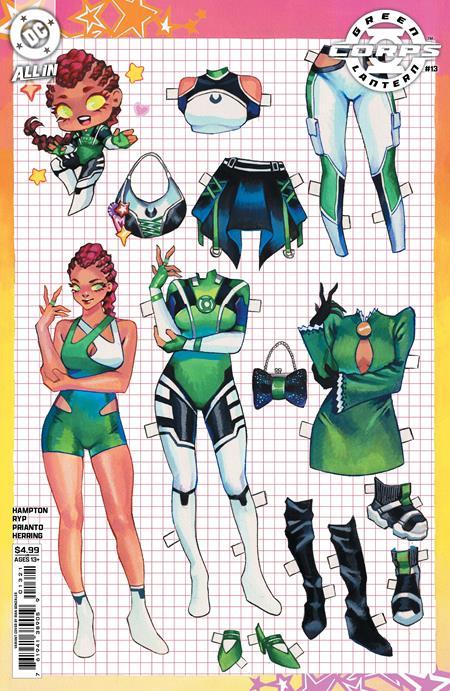 GREEN LANTERN CORPS #13 CVR B RIAN GONZALES CARD STOCK VAR