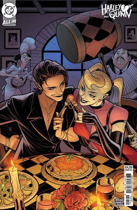 HARLEY QUINN #59 CVR D ELIZABETH TORQUE CARD STOCK VAR