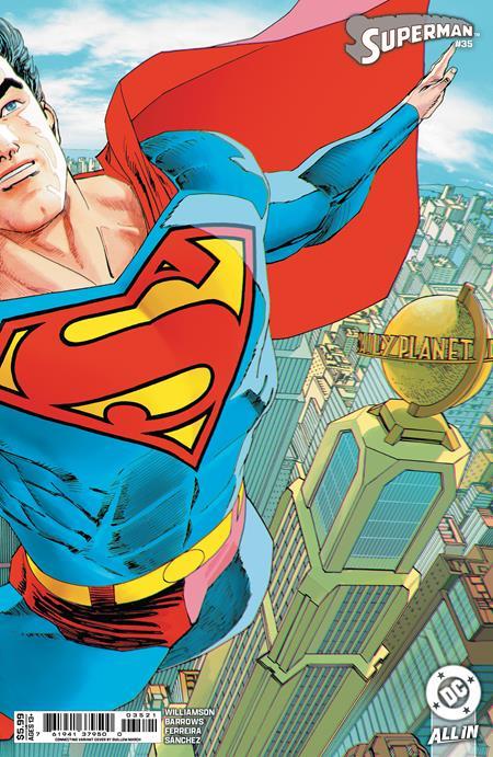 SUPERMAN #35 CVR B GUILLEM MARCH CONNECTING CARD STOCK VAR DC K.O.