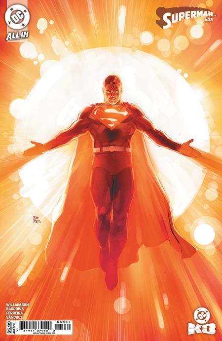 SUPERMAN #35 CVR C ROD REIS CARD STOCK VAR DC K.O.
