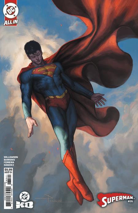 SUPERMAN #35 CVR D DAVIDE PARATORE CARD STOCK VAR DC K.O.