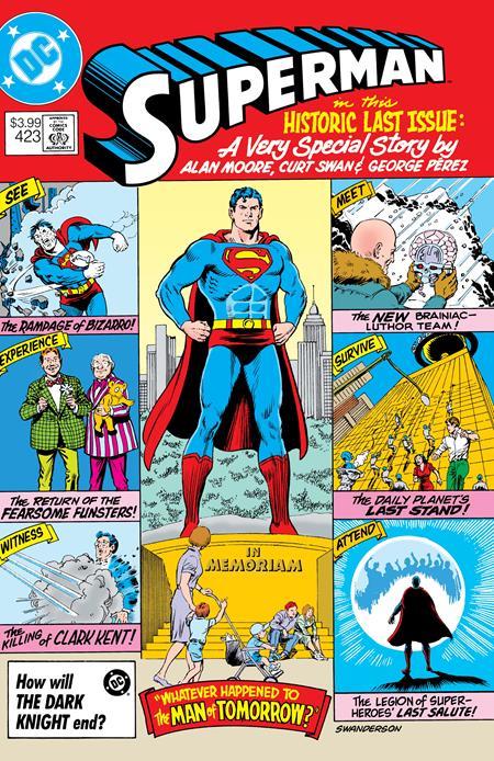 SUPERMAN #423 FACSIMILE EDITION CVR A CURT SWAN WHATEVER HAPPENED TO THE MAN OF TOMORROW PART 1 OF 2