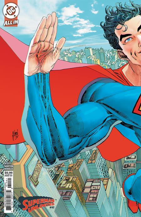 SUPERMAN UNLIMITED #10 CVR B GUILLEM MARCH CONNECTING CARD STOCK VAR