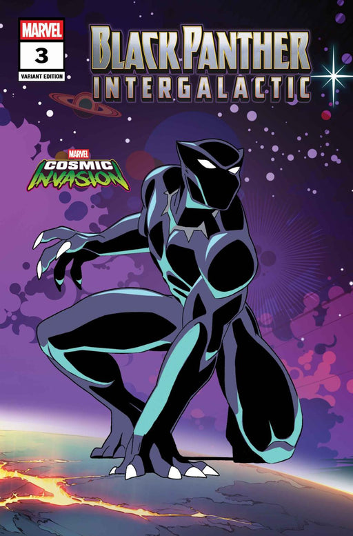 BLACK PANTHER INTERGALACTIC #3 MARVEL COSMIC INVASION VAR CVR B