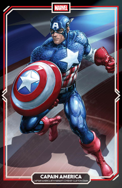 CAPTAIN AMERICA #7 CLAYTON CRAIN VAR CVR C