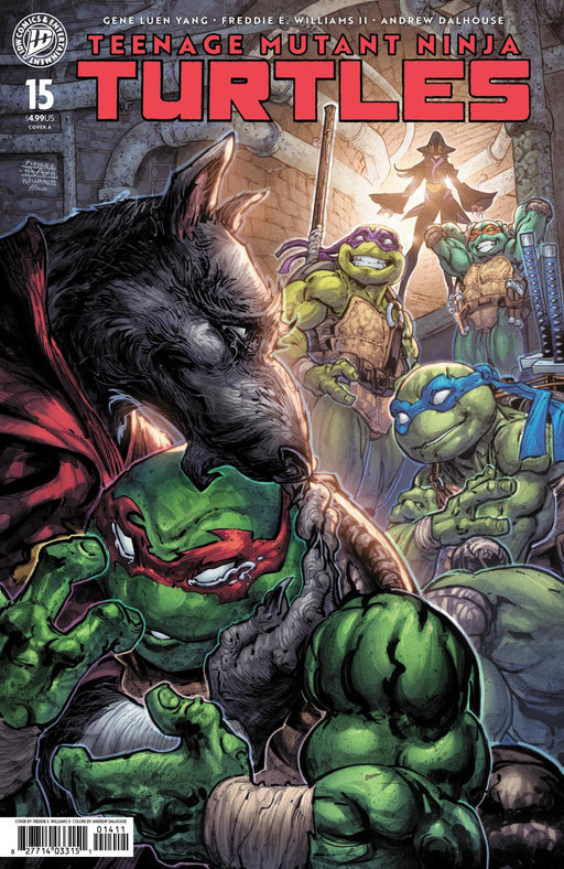 TEENAGE MUTANT NINJA TURTLES #15 COVER A WILLIAMS II CVR A