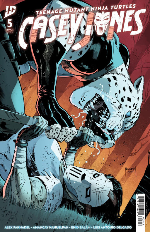 TEENAGE MUTANT NINJA TURTLES CASEY JONES #5 COVER A NAHUELPAN CVR A