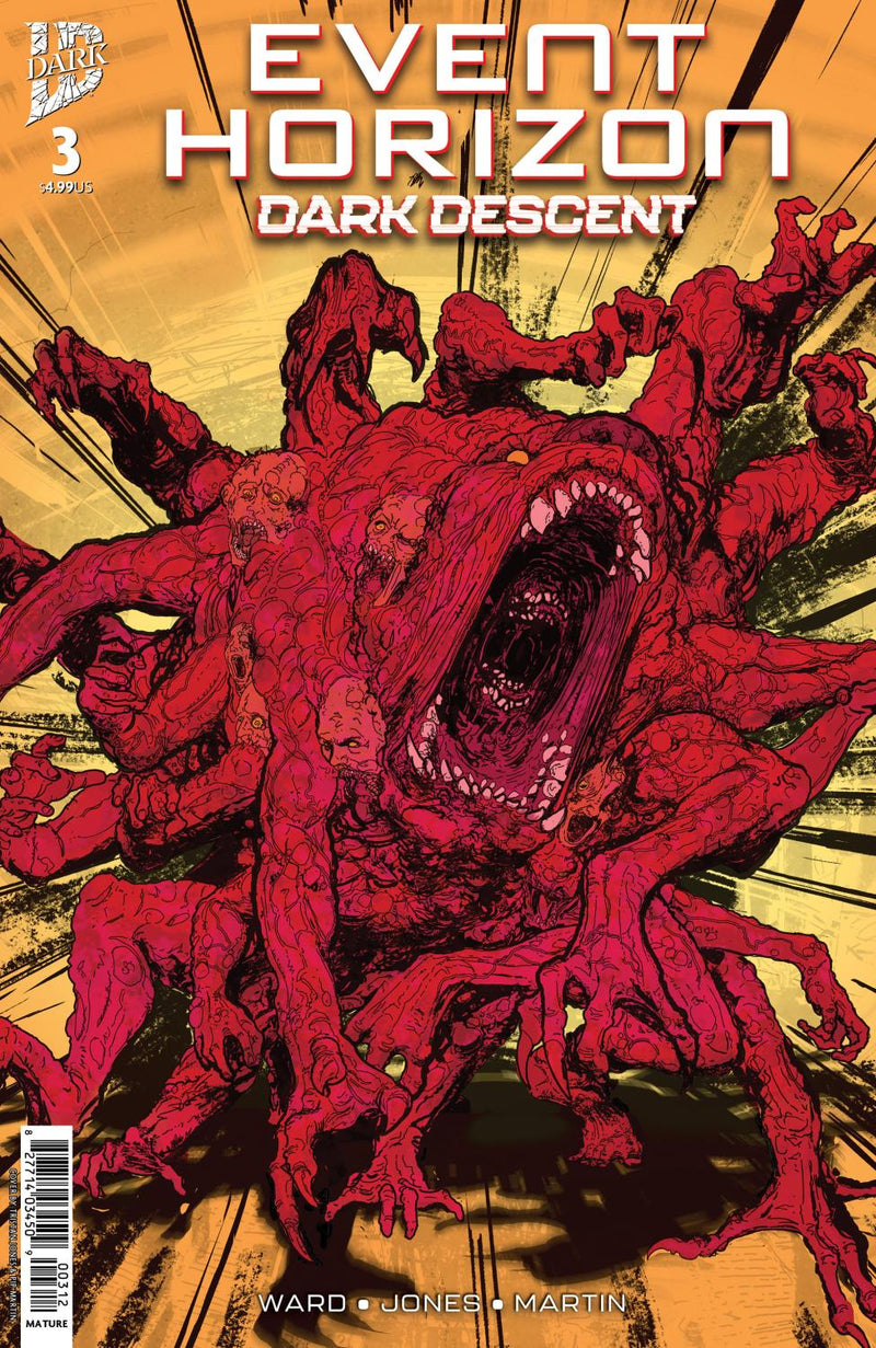 EVENT HORIZON DARK DESCENT #3 COVER A JONES 2ND AND FINAL PRINTING CVR A
