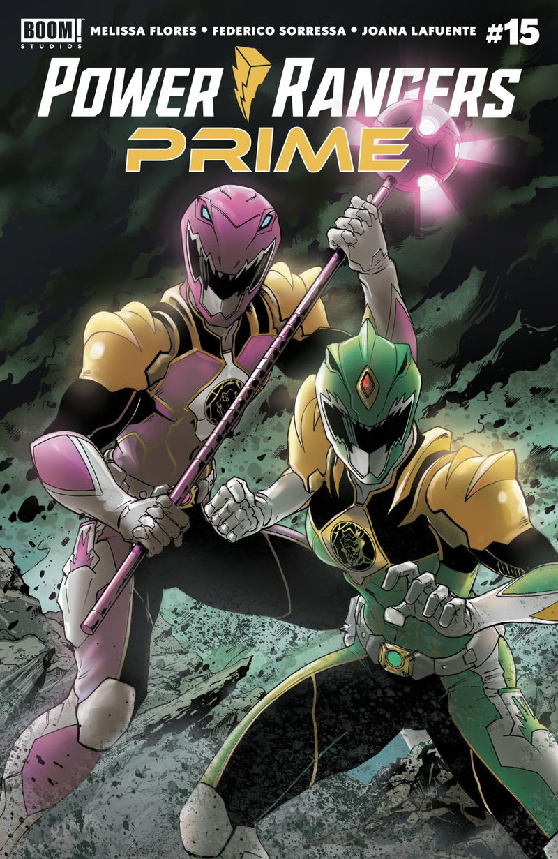 POWER RANGERS PRIME #15 A MAIN DRESSED GRIFFITH CVR A