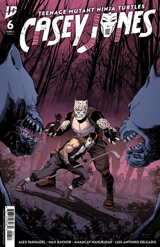 TEENAGE MUTANT NINJA TURTLES CASEY JONES #6 COVER A NAHUELPAN CVR A