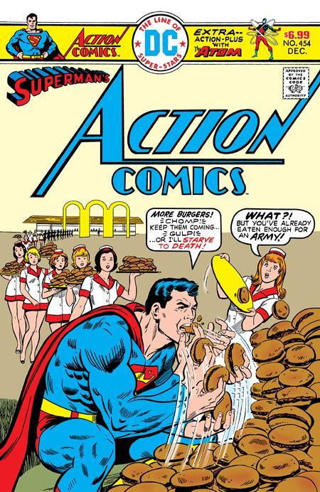 ACTION COMICS #454 FACSIMILE EDITION CVR C BOB OKSNER FOIL VAR