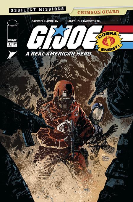 GI JOE A REAL AMERICAN HERO SSSILENT MISSIONS CRIMSON GUARD #1 ONE SHOT CVR A GABRIEL HARDMAN