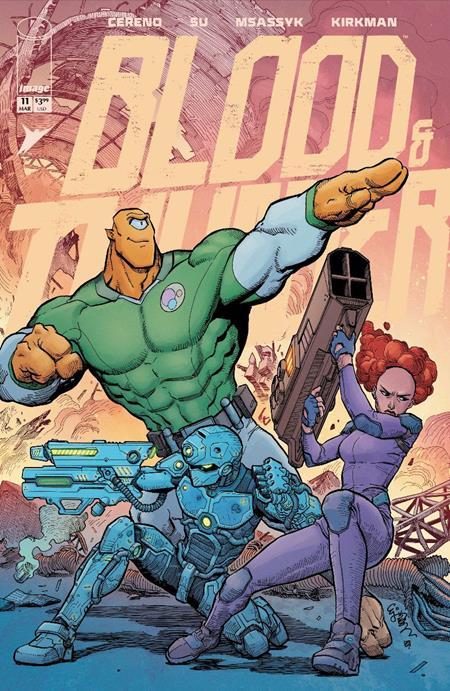 BLOOD AND THUNDER #11 CVR E EJ SU AND MSASSYK INVINCIBLE TEAM UP VAR