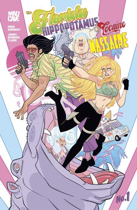 FLORIDA HIPPOPOTAMUS COCAINE MASSACRE #1 SECOND PRINTING OF 4 CVR A
