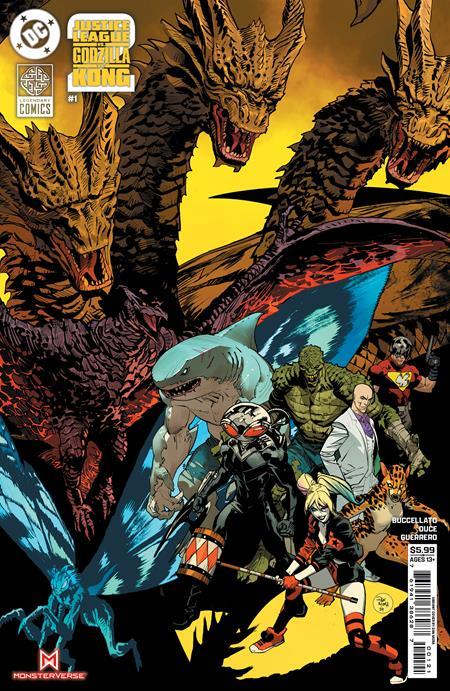 Blackbird Curated Set - Justice League vs Godzilla vs Kong 2 "B" COVERS