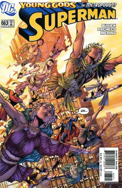 Superman 2006 #663 Direct Sales - back issue
