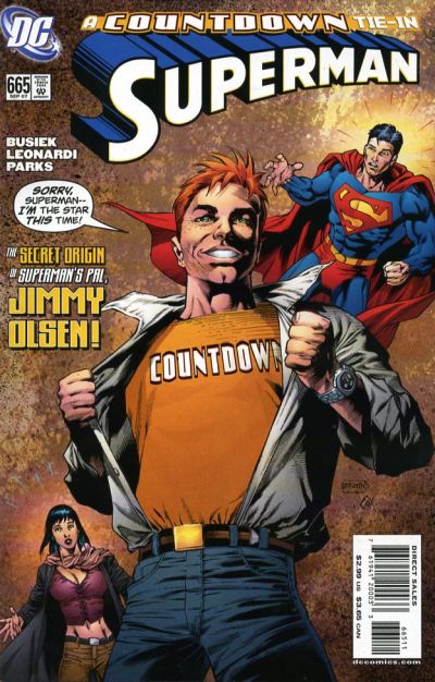 Superman 2006 #665 Direct Sales - back issue