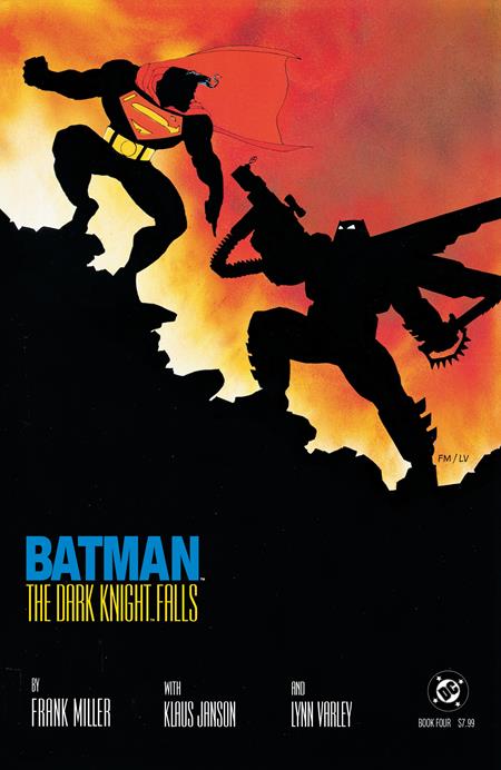 BATMAN THE DARK KNIGHT RETURNS #4 FACSIMILE EDITION CVR C FRANK MILLER FOIL VAR (OF 4)