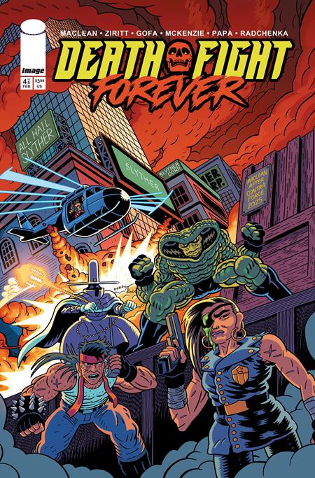 DEATH FIGHT FOREVER #4 CVR A ANDREW MACLEAN (OF 5)